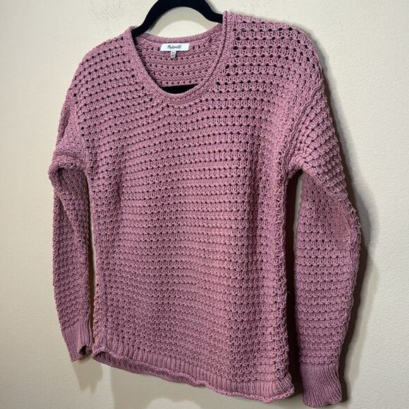 Madewell Open-Stitch Austen Pullover Sweater Size XXS - Picture 4 of 7